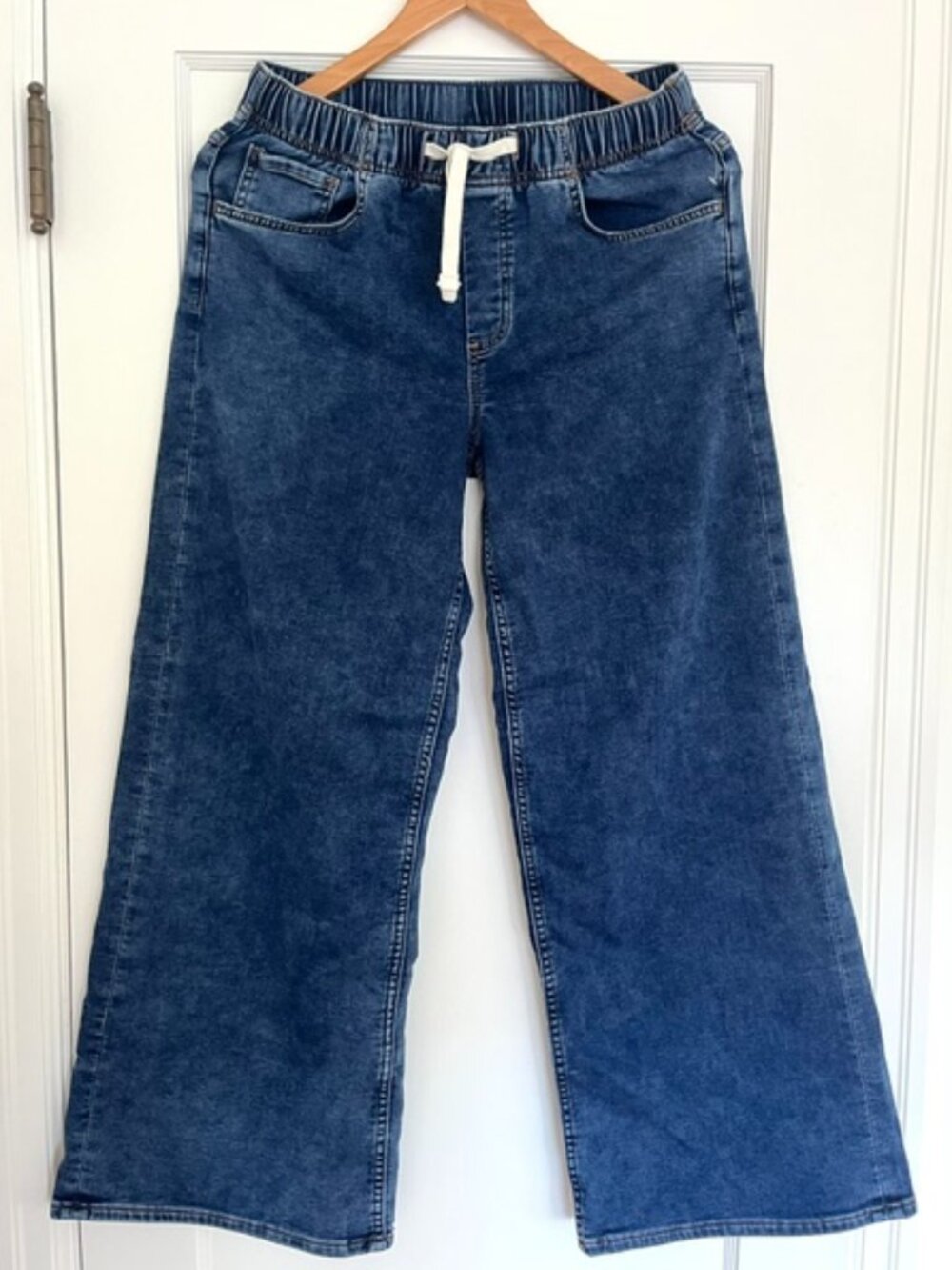 NWOT Gap Mid Rise Knit Denim Baggy Jeans | Size SP - Picture 4 of 10